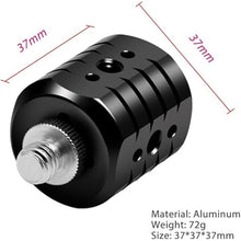 Load image into Gallery viewer, Screw Holes Adapter for Tripod, Multifunctional Tripod Extension Bracket with 1/4&quot; 3/8&quot; Holes for Mounting Magic Arm, Lights, Monitors, Microphones,Phones and Other Camera Accessories
