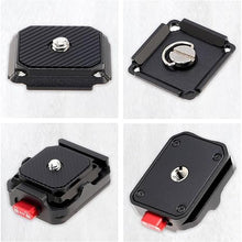 Load image into Gallery viewer, Foto4easy Arca Swiss Quick Release Plate (1/4" Mounting Screw) for DSLR Camera,QR Plate Clamp for Tripod Stabilizer Gimbal Monopod Slider
