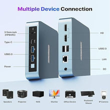 Load image into Gallery viewer, Mini PC 12th Gen N100 (3.4GHz) Mini Desktop Computers 16GB DDR4 RAM 512GB SSD Micro PC Support HD 4K@60HZ UHD Dual Display Small PC Computer USB3.0/WiFi5/BT4.2/LAN 1000Mbps Business Home Office
