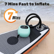 Load image into Gallery viewer, Electric Paddle Board Pump, Rechargeable 20PSI SUP Pump, Dual-Stage Inflation and Deflation Sup Air Pump, Portable Electric Pump for Kayaks, Wind Wings, SUPs
