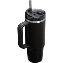 Load image into Gallery viewer, Stanley Quencher H2.0 Tumbler with Handle and Straw 30 oz | Flowstate 3-Position Lid | Cup Holder Compatible for Travel | Insulated Stainless Steel Cup | BPA-Free | Black 2.0
