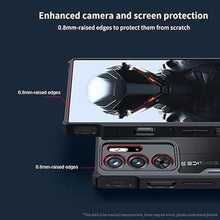 Load image into Gallery viewer, for ZTE Nubia Red Magic 9 Pro / 9S Pro Case, Ultra-Thin Lightweight Cover, Soft TPU Bumper + Acrylic Back, Military Grade Drop Protection, Clear Black
