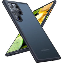 Load image into Gallery viewer, TORRAS Shockproof for Samsung Galaxy S24 Ultra Case 6.8'',12FT Military Grade Drop Tested, Protective Hard Semi-Clear Matte Back &amp; Soft Edge Slim Galaxy S24 Ultra Case Guardian Series, Black
