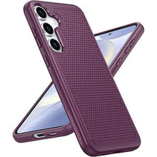 Load image into Gallery viewer, FNTCASE for Samsung Galaxy S24 Case: Dual Layer Heavy Duty Cell Phone Protective Cover Shockproof Rugged with Non-Slip Textured - Military Drop Protection Bumper Tough - 2024, 6.2inch
