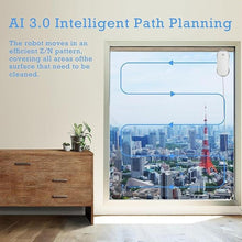 Load image into Gallery viewer, Tosima W2 Window Cleaner Robot, Automatic Cleaning with Intelligent Path Planning, 3800Pa Suction Power, Edge Detection Technology, Remote Control, White
