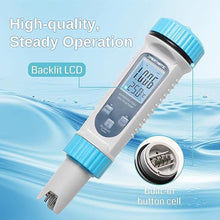 Load image into Gallery viewer, Digital PH Meter, 7in1 PH TDS EC SALT TEMP S.G ORP, High Accuracy Water Tester, Bluetooth Control, for Pool, Hydroponics and Aquariums
