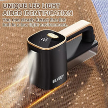 Load image into Gallery viewer, Rechargeable Lint Remover, Fabric Shaver Fuzz Remover, Sweater Shavers with 6-Leaf Blades, 3-Speeds Digital LED Display to Remove Pilling for Clothing and Furniture, Fuzz, Lint Ball, Black
