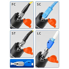 Load image into Gallery viewer, 1pcs 10km Visual Fault Locator Fiber VFL Fiber Optic Cable Tester Meter with 1pc Singlemode 9/125m FC Male to LC Female Adapter
