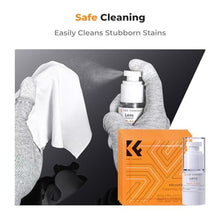 Load image into Gallery viewer, K&amp;F Concept 10-in-1 Camera Lens Cleaning Kit for DSLR Camera Lens Filter Cell Phones with Advanced Silicone Air Blower*1+Short Nozzle*1+Long Nozzle*1+Cleaning Cloth*6+Cleaning Pen*1+15ML Cleaner*1
