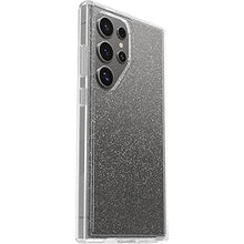 Load image into Gallery viewer, OtterBox Samsung Galaxy S24 Ultra Symmetry Series Clear Case - STARDUST (Clear/Glitter), ultra-sleek, wireless charging compatible, raised edges protect camera &amp; screen
