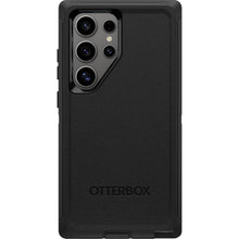 Load image into Gallery viewer, OtterBox Samsung Galaxy S24 Ultra Defender Series Case - Single Unit Ships in Polybag, Ideal for Business Customers - Black, Rugged &amp; Durable, with Port Protection, Includes Holster Clip Kickstand
