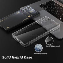 Load image into Gallery viewer, Foluu Slim Fit Case for ZTE Nubia Red Magic 9 Pro, Translucent Matte Hard PC Back &amp; Soft TPU Bumper Protective Shockproof Case
