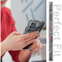 Load image into Gallery viewer, Foluu Slim Fit Case for ZTE Nubia Red Magic 9 Pro, Translucent Matte Hard PC Back &amp; Soft TPU Bumper Protective Shockproof Case

