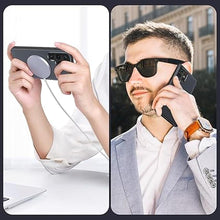 Load image into Gallery viewer, MATEPROX Magnetic Design for Samsung Galaxy S24 Ultra Case, Stylish Slim an-ti Yellow Translucent Matte Protective Cases with Screen Protector for S 24 Ultra 6.8'' 2024-Black
