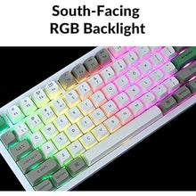 Load image into Gallery viewer, Keychron Q1 Max RGB QMK/VIA Custom Mechanical Keyboard, Full Metal Programmable Knob 2.4 GHz/Bluetooth/Wired Keyboard with Hot-Swappable Gateron Jupiter Red Switch for Mac Windows Linux - White
