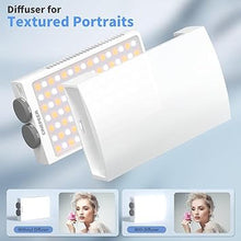 Load image into Gallery viewer, ZHIYUN CINEPEER CM25 25W LED Video Light [Official], Pocket-Sized Mini Portable Gifts for Photographyers Light on Camera, Dimmable 2700K-6200K•CRI?96•TLCI?97,Built-in 2*2000mAh Rechargeable Batteries
