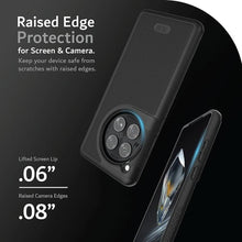 Load image into Gallery viewer, TUDIA MergeGrip Phone Case for OnePlus 12 5G 2024 - Military Grade, Drop Tested, Dual Layer, Shockproof, Anti-Slip, Heavy Duty &amp; Protector Cover Protective Phone Case - Matte Black
