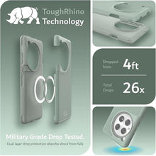 Load image into Gallery viewer, TUDIA MergeGrip Magsafe Compatible Phone Case for OnePlus 12 5G 2024 - Military Grade, Drop Tested, Dual Layer, Shockproof, Anti-Slip, Heavy Duty &amp; Protector Cover Protective Phone Case - Green Lily
