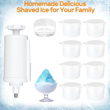 Load image into Gallery viewer, Ice Shaver Attachment for KitchenAid Stand Mixer,Kitchen Aid Attachment for Mixer,Ice Shaver Attachment,High Production Shave Ice Machine Snow Cone Machine with Replaceable 8 Ice Molds
