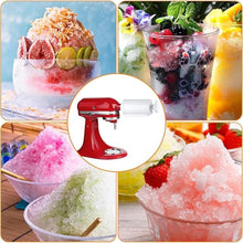 Load image into Gallery viewer, Ice Shaver Attachment for KitchenAid Stand Mixer,Kitchen Aid Attachment for Mixer,Ice Shaver Attachment,High Production Shave Ice Machine Snow Cone Machine with Replaceable 8 Ice Molds
