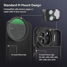 Load image into Gallery viewer, SmallRig 52mm Magnetic Variable ND Filter Kit, ND2-ND32 (1-5 Stops) VND Filter with M Mount Filter Adapter, No X Cross HD Optical Glass Neutral Density Filter Kit for Phone- 4386B
