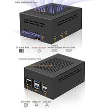 Load image into Gallery viewer, Geekworm PCIe Metal Case P579 for Raspberry Pi 5 Support X1001/X1004/X1003/X1015/X1000/M901&amp; Raspberry Pi 5 Active Cooler
