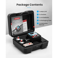 Load image into Gallery viewer, Digital Torque Wrench Adapter - Precision Electronic Torque Tool Converter and Meter with LCD Display, Includes 1/2&quot;, 1/4&quot;, 3/8&quot; Adapters for Automotive, Biking, DIY &amp; Home Repairs (200N.m)

