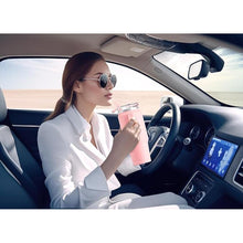 Load image into Gallery viewer, Meoky 32 oz Tumbler with Handle, Insulated Tumbler with Lid and Straw, Stainless Steel Travel Mug, Keeps Cold for 24 Hours, 100% Leak Proof, Fits in Car Cup Holder (Blush)
