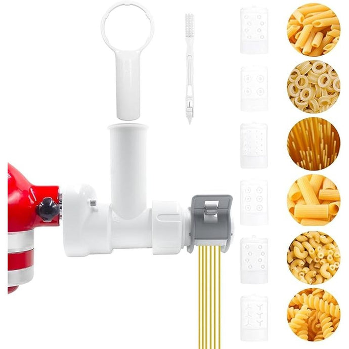 6-IN-1 Pasta Maker for KitchenAid Mixer Attachments, for Kitchenaid Pasta Attachment for kitchen aid Stand Mixer
