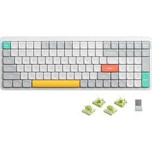 Load image into Gallery viewer, nuphy Air96 V2 Wireless Mechanical Keyboard,100 Keys RGB Backlit Keyboard,Supports Bluetooth 5.1,2.4G and Wired Connection,for PC/Laptop/Windows/Mac -White Gateron Aloe Switch
