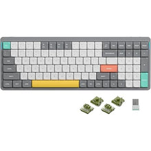 Load image into Gallery viewer, nuphy Air96 V2 Wireless Mechanical Keyboard,100 Keys RGB Backlit Keyboard,Supports Bluetooth 5.1,2.4G and Wired Connection,for PC/Laptop/Windows/Mac -Grey Gateron Moss Switch
