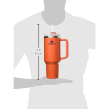 Load image into Gallery viewer, Stanley Quencher H2.0 Tumbler with Handle and Straw 40 oz | Flowstate 3-Position Lid | Cup Holder Compatible for Travel | Insulated Stainless Steel Cup | BPA-Free | Tigerlily Plum
