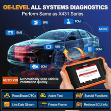 Load image into Gallery viewer, 2025 LAUNCH Creader Elite V2.0 fit for GM Bi-Directional Scan Tool, All Reset Full System Diagnostic Scanner, AUTOVIN, Full OBD2 Code Reader for Buick/Chevrolet/Cadillac/GMC, Lifetime Free Update
