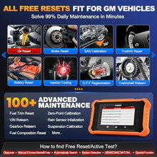 Load image into Gallery viewer, 2025 LAUNCH Creader Elite V2.0 fit for GM Bi-Directional Scan Tool, All Reset Full System Diagnostic Scanner, AUTOVIN, Full OBD2 Code Reader for Buick/Chevrolet/Cadillac/GMC, Lifetime Free Update

