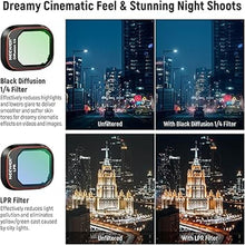 Load image into Gallery viewer, NEEWER ND &amp; CPL &amp; Effect Filter Set for DJI Mini 4 Pro, 16 Pack HD ND16 ND32 ND64 ND128 ND256 ND512 ND1000 ND16/PL ND32/PL ND64/PL ND128/PL ND256/PL, UV, CPL, LPR, Black Diffusion 1/4
