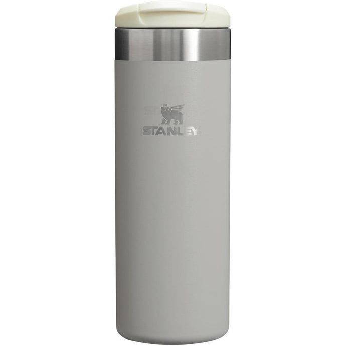 Stanley AeroLight Transit Bottle 16 oz | Locking Drink Through Lid | Leak Resistant Water Bottle or Coffee Travel Mug | Lightweight Insulated Stainless Steel | BPA-Free | Ash
