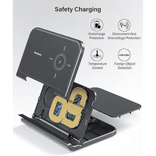 Load image into Gallery viewer, Wireless Charger for Google Pixel 9 Pro Fold/Samsung Z Fold 6, Fast Foldable Phone Charger Station Stand for Samsung Galaxy Z Fold 6/Z Fold 5/Z Fold 4/Z Fold 3/Pixel Fold, 503S (No Adapter)
