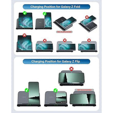 Load image into Gallery viewer, Wireless Charger for Google Pixel 9 Pro Fold/Samsung Z Fold 6, Fast Foldable Phone Charger Station Stand for Samsung Galaxy Z Fold 6/Z Fold 5/Z Fold 4/Z Fold 3/Pixel Fold, 503S (No Adapter)
