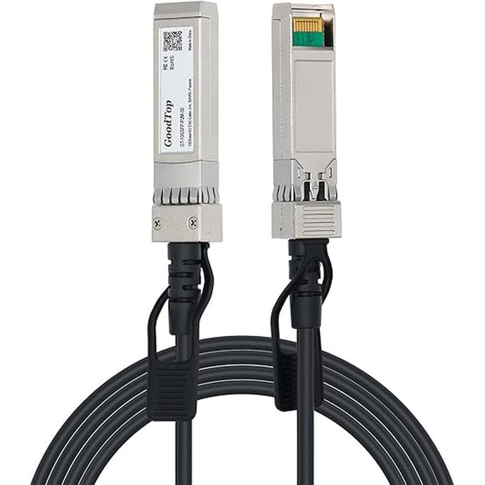10G SFP+ Twinax Cable, Direct Attach Copper(DAC) Passive Cable, 2m (6.56ft),Compatible with Cisco,Mikrotik, Intel, Fortinet, Netgear, D-Link, Supermicro, TP-Link