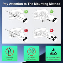Load image into Gallery viewer, 10G SFP+ Twinax Cable, Direct Attach Copper(DAC) Passive Cable, 2m (6.56ft),Compatible with Cisco,Mikrotik, Intel, Fortinet, Netgear, D-Link, Supermicro, TP-Link
