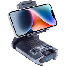 Load image into Gallery viewer, JERRAY Cell Phone Stand with Wireless Bluetooth Speaker and Anti-Slip Base HD Surround Sound Perfect for Home and Outdoors with Bluetooth Speaker for Desk Compatible with iPhone/ipad/Samsung Galaxy
