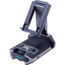 Load image into Gallery viewer, JERRAY Cell Phone Stand with Wireless Bluetooth Speaker and Anti-Slip Base HD Surround Sound Perfect for Home and Outdoors with Bluetooth Speaker for Desk Compatible with iPhone/ipad/Samsung Galaxy
