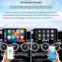 Load image into Gallery viewer, 2024 Latest Wireless CarPlay &amp; Android Auto Adapter 2 in 1 Auto Connect Box, Supports Online Updates Wired to Wireless for Cars from 2015 &amp; iPhone iOS 10+
