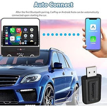 Load image into Gallery viewer, 2024 Latest Wireless CarPlay &amp; Android Auto Adapter 2 in 1 Auto Connect Box, Supports Online Updates Wired to Wireless for Cars from 2015 &amp; iPhone iOS 10+
