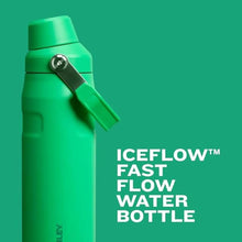 Load image into Gallery viewer, Stanley IceFlow Fast Flow Water Bottle | Angled Spout Lid | Lightweight &amp; Leakproof for Travel &amp; Sports | Insulated Stainless Steel | BPA-Free
