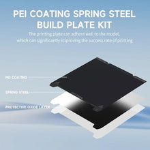 Load image into Gallery viewer, Official Creality Original K1 Build Plate 235x235mm Smooth PEI Sheet Flexible Spring Steel Magnetic 3D Printer Build Plate for K1/K1C/Ender 3/3 V2/3 Pro/5/5 Pro/3 Neo/3 V2 Neo
