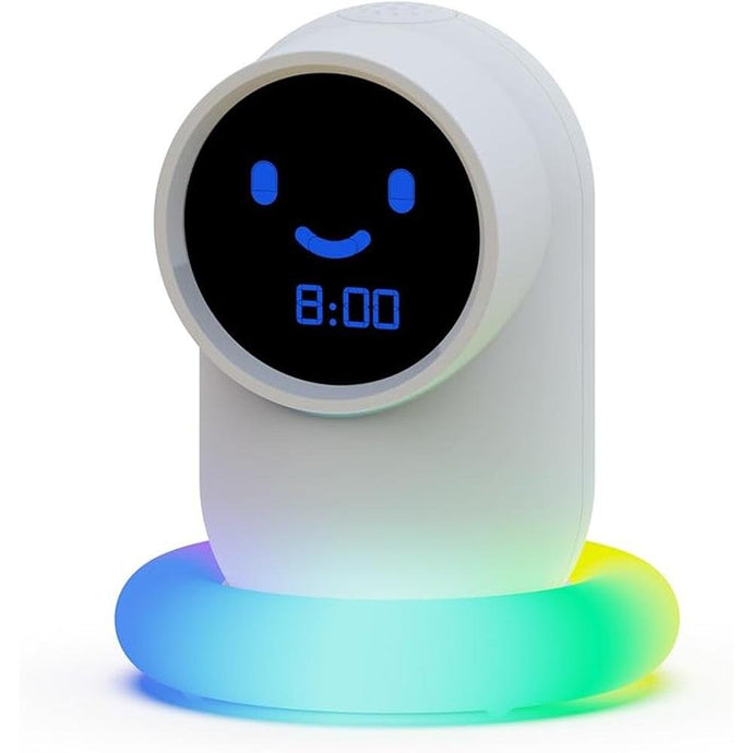 Cute Alarm Clock,Ok to Wake Clock,Alarm Clock for Bedrooms,Clock with Night LED, Set Sleep/Wake Trainer,NAP time,Sound Machine,Sleep Training Clock Suitable Gift for Family, Friends