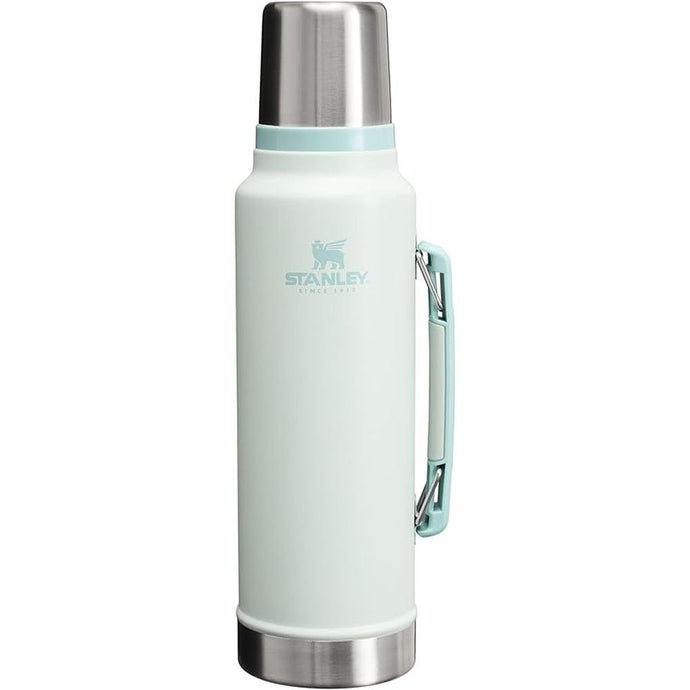 Stanley Classic Legendary Vacuum Bottle 1.5 qt | Wide Mouth with Leakproof Cup Lid | Keep Drinks Hot or Cold | Packable for Travel | Insulated Stainless Steel Thermos | BPA-Free | Mist