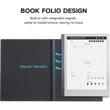 Load image into Gallery viewer, Ayotu Case for Remarkable 2 Paper Tablet 10.3&quot; 2020 Released, Book Folio Design with Bulit-in Magnet, Premuin PU Leather Cover, Brown (Exclusive Templates Provided)
