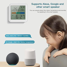 Load image into Gallery viewer, WiFi Thermometer Hygrometer: Smart Temperature Humidity Monitor with App Notification Alert, Free Data Storage Export, Accurate with Calibration, Backlight, Air Comfort Indicator, Battery Included
